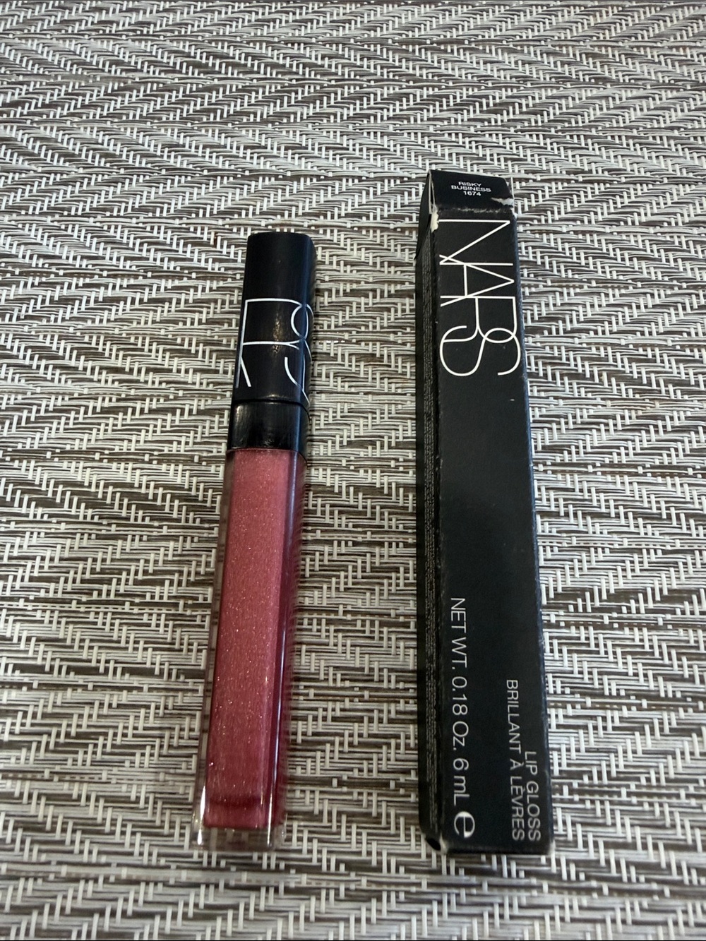 NARS Risky Business Matte Lipstick — Black